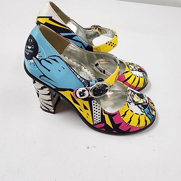 Hot Chocolate Design Mary & Jesus Mary Jane Heels - Picture 2 of 8